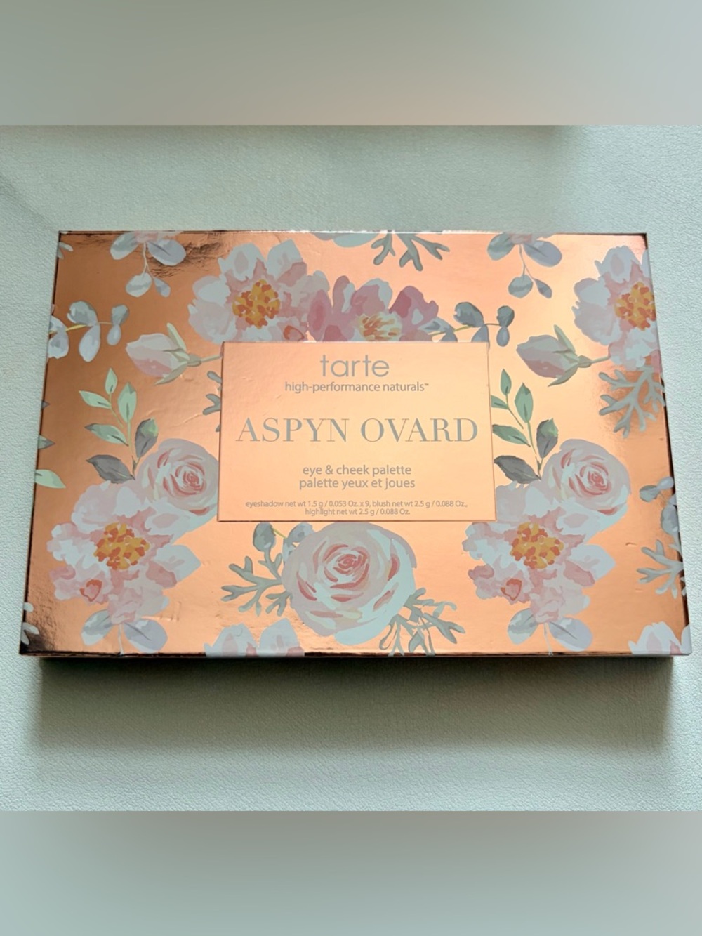 NIB *RARE* tarte Aspyn Ovard Eye & Cheek Palette (Discontinued)